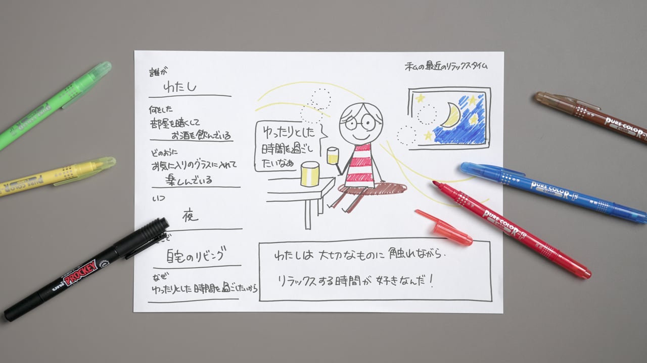 描き出して考えよう!できごとを読み解くシーンキャプチャ