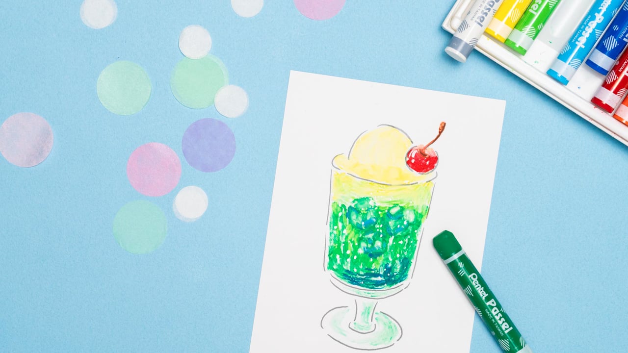 オイルパステルで楽しむ、絵のある暮らし – Lakit