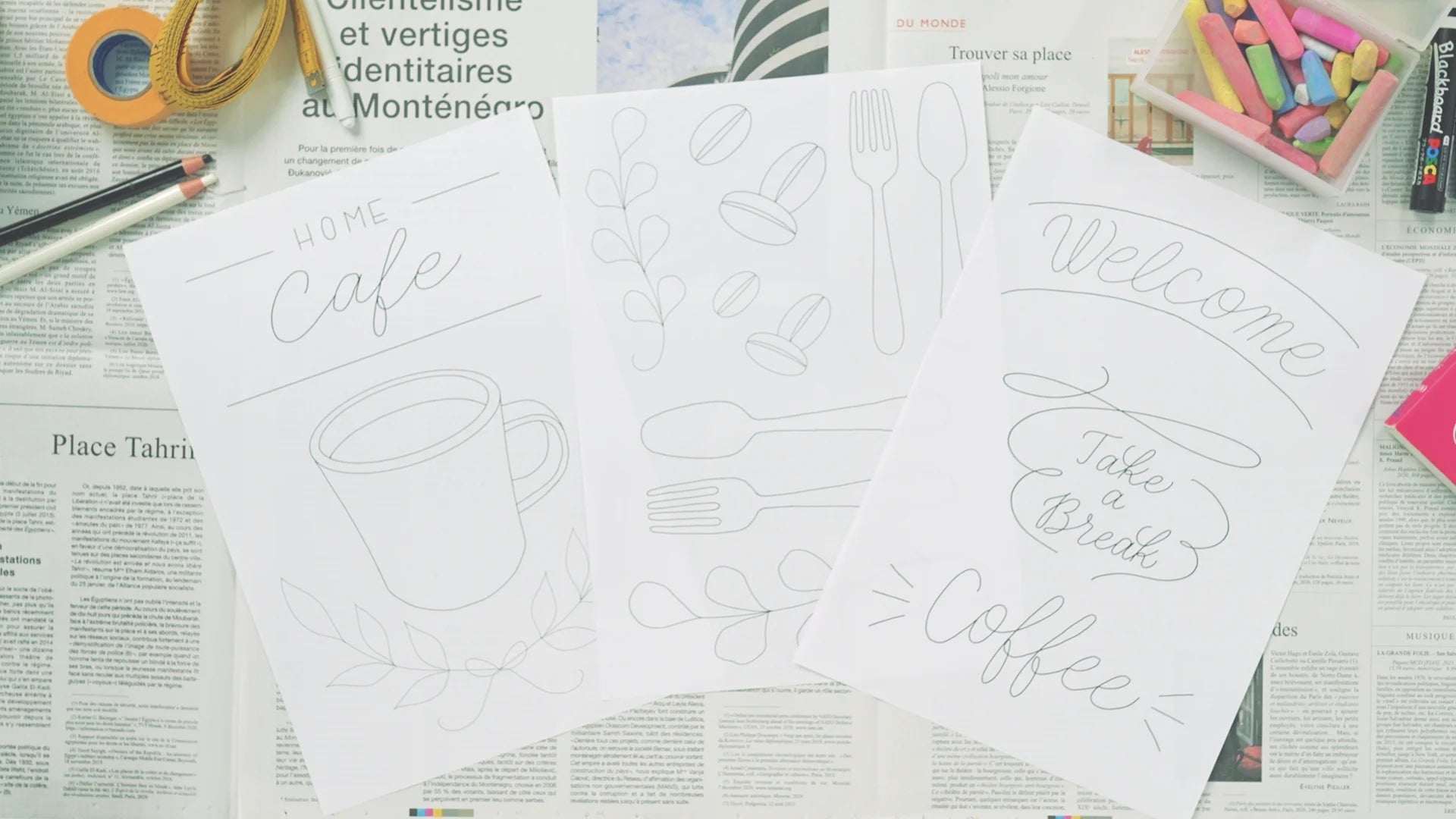チョークアートを描いて、おうちカフェを楽しもう! – Lakit チョークアートを描いて、おうちカフェを楽しもう! – Lakit