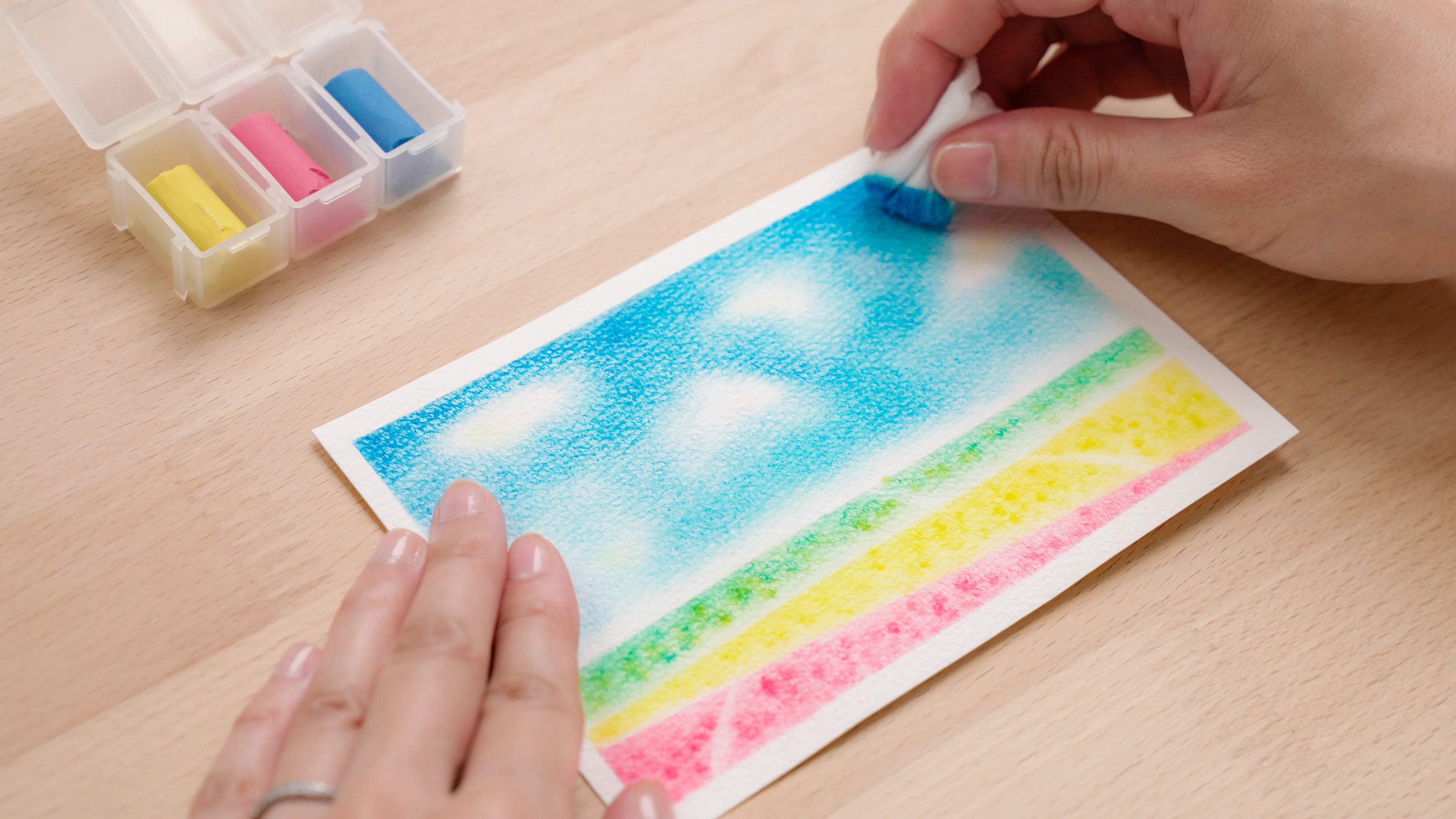 癒しの3色パステルアート®でアートセラピーを体験しよう – Lakit
