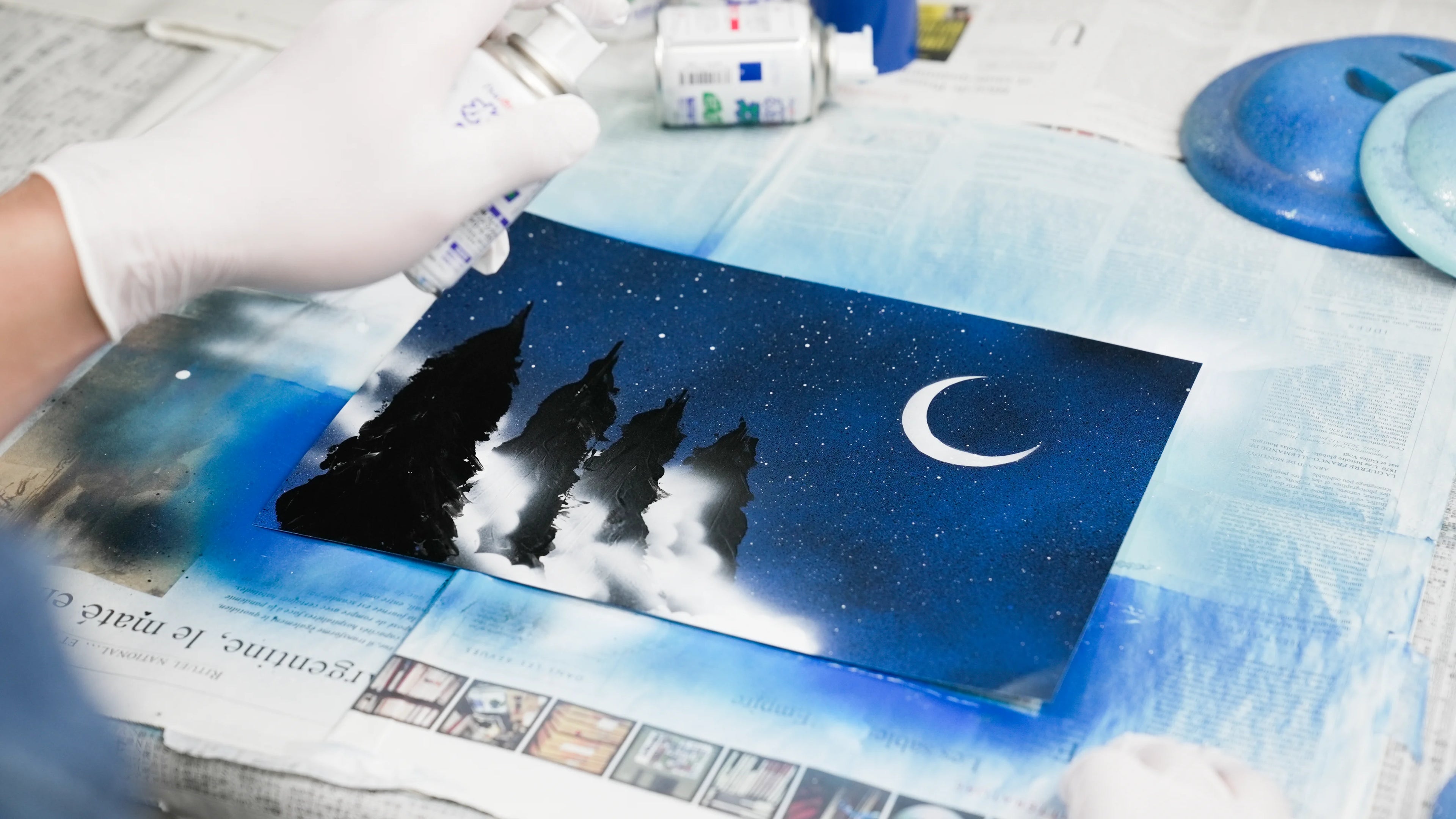 スプレーアートで幻想的な風景画を描こう – Lakit スプレーアートで幻想的な風景画を描こう – Lakit
