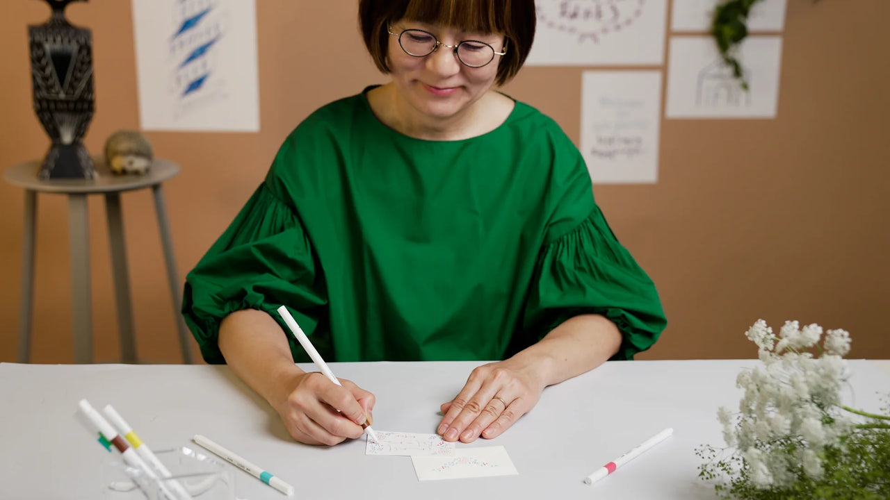 宇田川一美 エレガント文字 作品