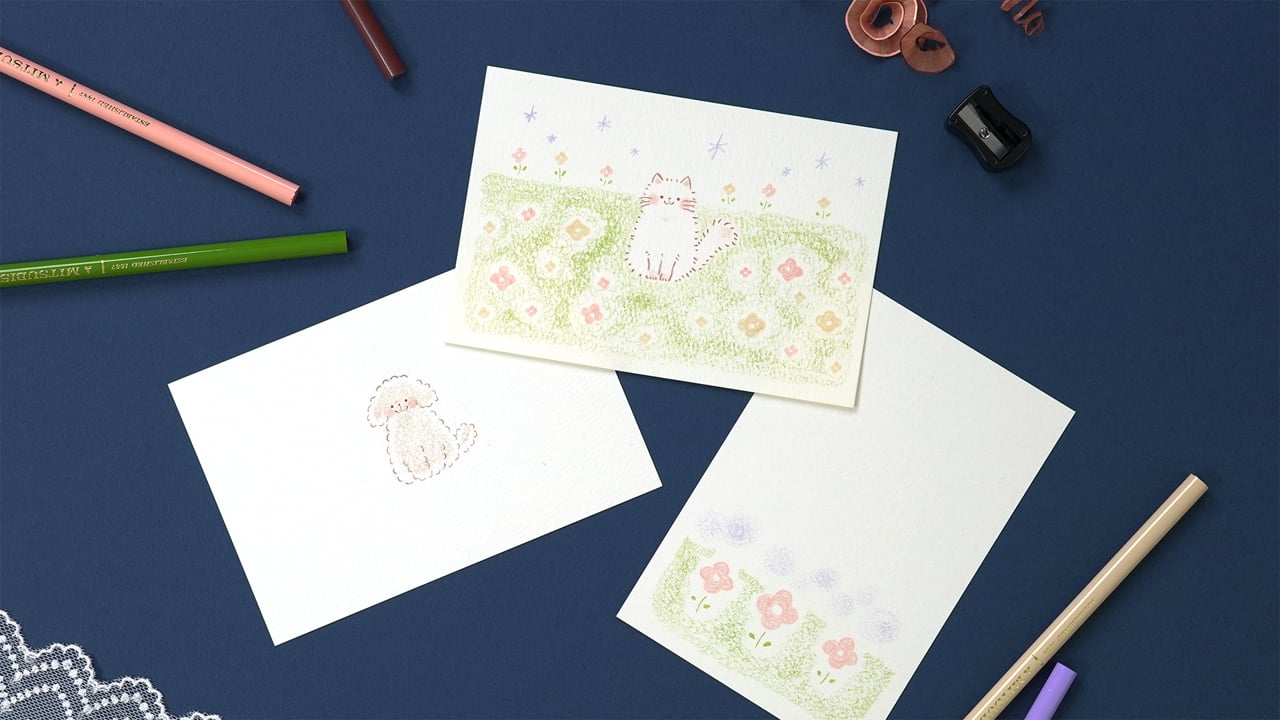 かわいいどうぶつイラストを描いて、ほっこり癒しの時間をつくろう