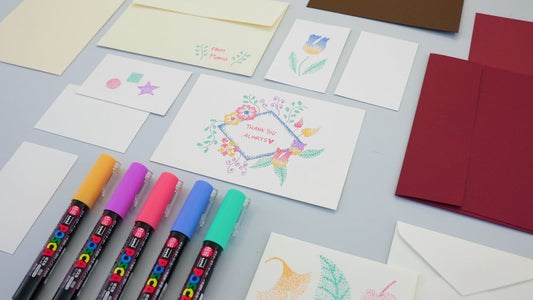 ドットアートでメッセージに気持ちを添えよう