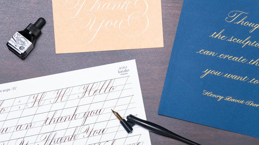 大人の趣味　カリグラフィーを楽しむ豊かな時間